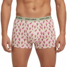 GOST LİRİA İce Cream Desenli Erkek Boxer