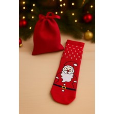 Empressco Unisex Yılbaşı Çorabı, Kese Seti, 17X17 Cm, Noel Hediyesi Uygun