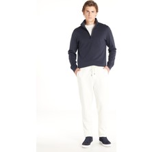 Ted Baker Lastikli Bel Rahat Ekru Erkek Eşofman Altı TBMRTR1101
