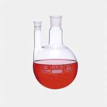 Isolab Balon - 2 Şilifli Boyun - Paralel Yan Boyunlu 100 ml (1 Paket 1 Adet) - Ns 29/32 - Ns 14/23