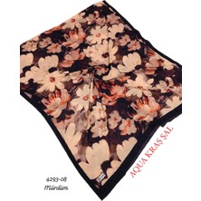 Sharell 4293 Desenli Bambu (Aqua) Kraş Şal