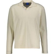 Jack&jones Jorsummer Ottoman Polo Ls SS255 Polo Yaka Sweatshırt