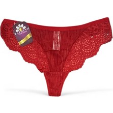 Papatya Kırmızı Kadın Külot