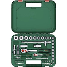 Bosch 1/4'' ve 1/2'' Cırcırlı Somun Sıkma Seti 57 Parça - 1600A02Z9G