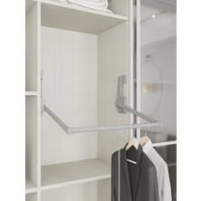 Starax 6013 Gardrop Asansörü 10 kg Gri