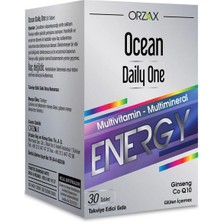 Orzax Ocean Daily One Multivitamin Multimineral Energy 30 Tablet