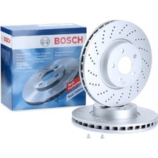 Bosch Fren Diski Ön Takım (2 Adet) Mercedes E 350 Cdı Coupe 2/2009 - 3/2011 170 Kw 207 Om 642.836