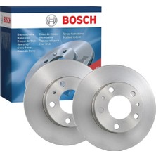 Bosch Fren Diski Ön Takım (2 Adet) Peugeot Boxer 3.0 Hdi 3/2011 - 12/2015 130 Kw U9 F1CE3481E
