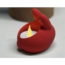 Antilop Tavşan Formlu Tealight Mumluk – Dekoratif Mini Mumluk