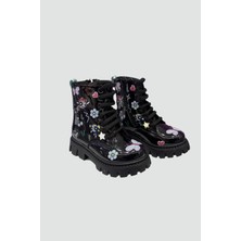 Star Pearl Kids Kız Çocuk Powerpuff Girl Siyah Bot