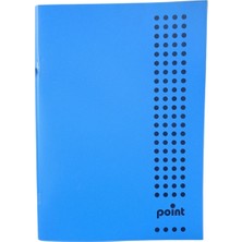 Marka Point A4 Pp Kp. Dikişli 100YAPRAK Defter Çizgisiz-Mavi