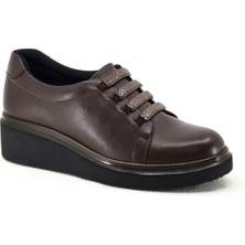 King Paolo G5142 Scala Anatomik - Kahverengi - Kadın Ayakkabı