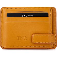Tamer Tanca Erkek Hakiki Deri Hardal Kartlık 1148 350 Erk Krtlk SK25-26 Hardal