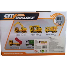 Marka Asya Oyuncak Pilli Işıklı Sesli Iş MAKINELERI-998-43D4-SARI Kırmızı