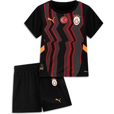 Puma Galatasaray Third Minikit Çocuk Yuvarlak Yaka Forma
