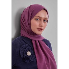 Levidor Menekşe Düz Tensel Şal