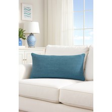 Premier Home Nadia Kırlent Kılıfı Turkuaz V1 30X70