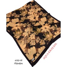 Sharell 4293 Desenli Bambu (Aqua) Kraş Şal