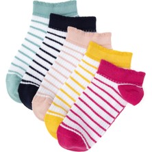 U.S. Polo Assn. Kadın 5'li Patik Çorap 50317997-VR041