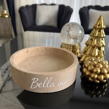 Belle Vie Traverten Bowl  Kase