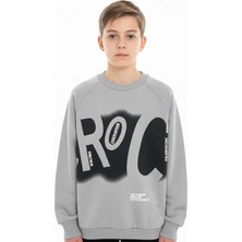 New Kids Baskılı Erkek Çocuk Sweatshirt