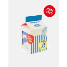 Eat My Socks Blue Milk Çocuk Çorap Emskıdmkb