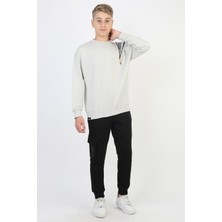 New Kids Mevsimlik Respect Baskılı 2 Iplik %100 Pamuk 2 Iplik Uzun Kollu Erkek Çocuk Sweatshirt