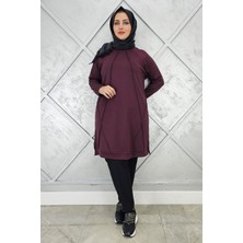 Pys Giyim Kadın Nervür Dikim Tesettür Tunik