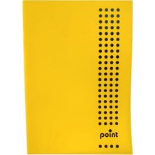 Marka Point A4 Pp Kp. Dikişli 100YAPRAK Defter Çizgisiz-Sarı