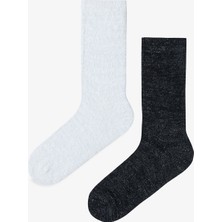 Penti 2 Çift Işıltılı Kalın Soket Çorap