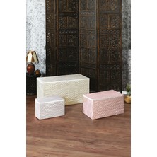 İpekçe Home Ipekçe Home Kapitone Saten Kazak Hurcu