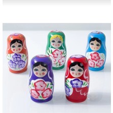 Empressco Renkli Matruşka Seti, Eğlenceli ve Şık Dekorasyon Aksesuarı