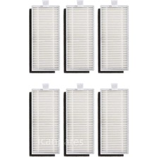 İcanpares Anker Uyumlu Eufy Robovac 11S, 11S Plus, 12, 15C, 15T, 25C, 30, 30C, 35C Robot Süpürge Hepa Filtre 6 Adet