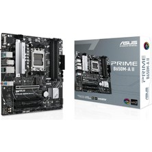 Storemax Prıme B650M-A Iı Amd B650 Am5 Ddr5 6400 Dp HDMI VGA Çift M2 Usb3.2 Aura Rgb 2.5gbit Lan Matx 5x Protectıon Iıı, Bıos Flashback