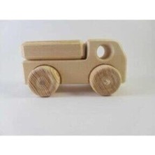 Empressco Doğal Ahşap Boyanabilir Kamyon Oyuncak, Çocuklar Için Eğlenceli ve Güvenli Seçenek