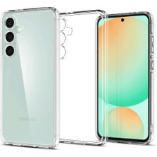 Royal Case Samsung Galaxy S24 Fe Kılıf Şeffaf Esnek Yapılı Premium Silikon Kapak Ryc/azun Şeffaf