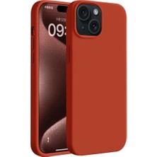Techno Guru iPhone 15 Kılıf Esnek Yapılı First Silikon Kapak
