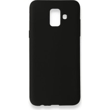 Techno Guru Samsung Galaxy A6 2018 Kılıf Esnek Yapılı First Silikon Kapak