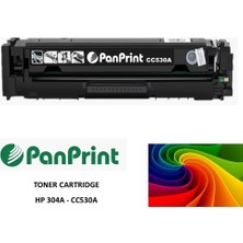 PanPrint Hp Color Laserjet CM2320 Siyah Muadil Toner (CC530A)