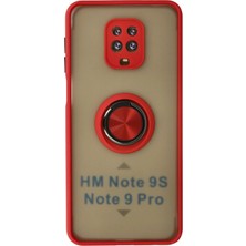 Royal Case Redmi Note 9 Pro Kılıf Yüzüklü ve Stant Özellikli Şık Premium Silikon Kapak Ryc/montreal Yüzüklü