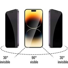 Sidens Store Apple iPhone 15 Pro Max 9h Sertlik Hayalet Ekran Koruyucu Kırılmaz Cam