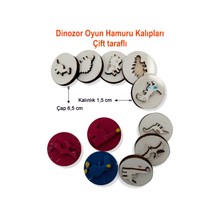 Empressco Kahverengi Dinozor Oyun Hamuru Kalıpları, Eğlenceli ve Yaratıcı Tasarımlar