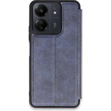 Techno Guru Redmi 13C Kılıf Içi Süet Kaplamalı Cüzdan Özellikli Valetra Premium Pu Deri Kapak
