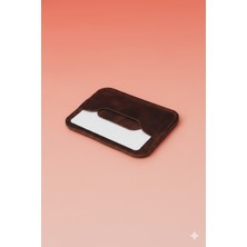 Nublado Kayra Leather Craft %100 Hakiki Deri El Yapımı Minimalist Tasarım Nakit Para Bölmeli Unisex Erkek Kartlık Cüzdan