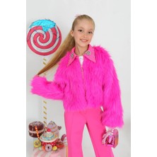 Star Pearl Kids Kız Çocuk Kürk Takım