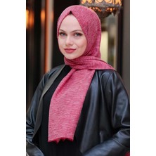 Neva Style Bordo Tesettür Şal 4695BR