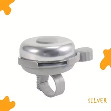 Gidon Uyumlu Renkli Bisiklet Zili Yüksek Sesli Mekanik Çan - Pratik Montajlı Mtb, Şehir Bisikleti ve Scooter Kornası