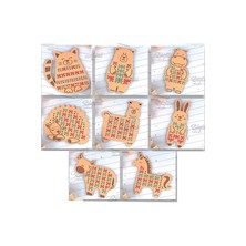 Empressco Kahverengi Montessori Bağlama ve Kanaviçe Seti, Eğlenceli ve Öğretici Aktivite Seçeneği