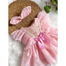 Aysskids Liya Bandanalı Kız Bebek Romper