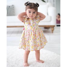 Aysskids Petty Çiçekli Bebek Elbisesi
